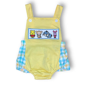 Butter Cheeks Boutique Magical Bear and Friends Boys Romper